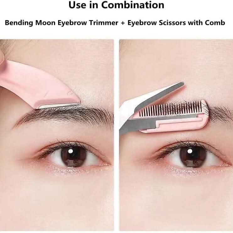 Eyebrow Trimmer Scissors with Comb - A-1 Thread Vault