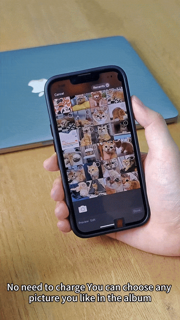PhotoE-Ink Case iPhone Case - A-1 Thread Vault