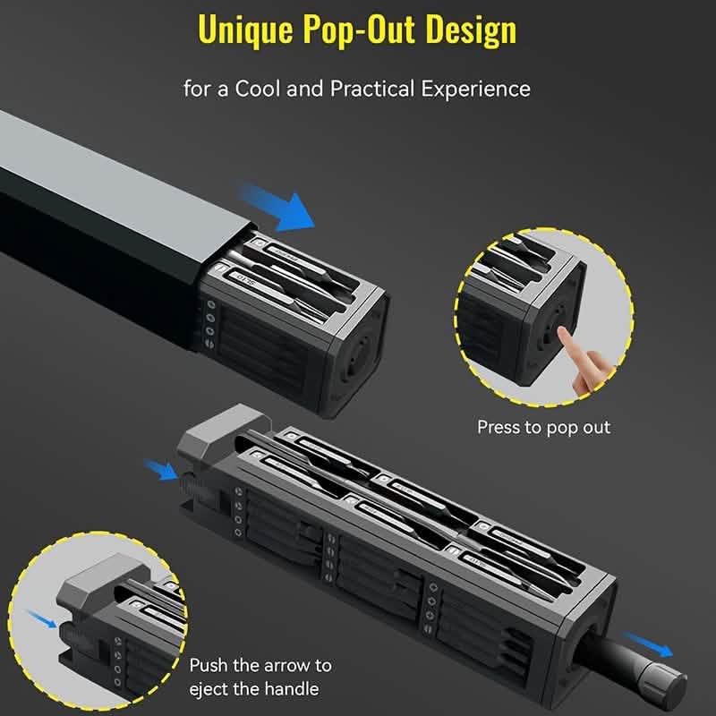 44-in-1 Magnetic Precision Screwdriver Set - A-1 Thread Vault