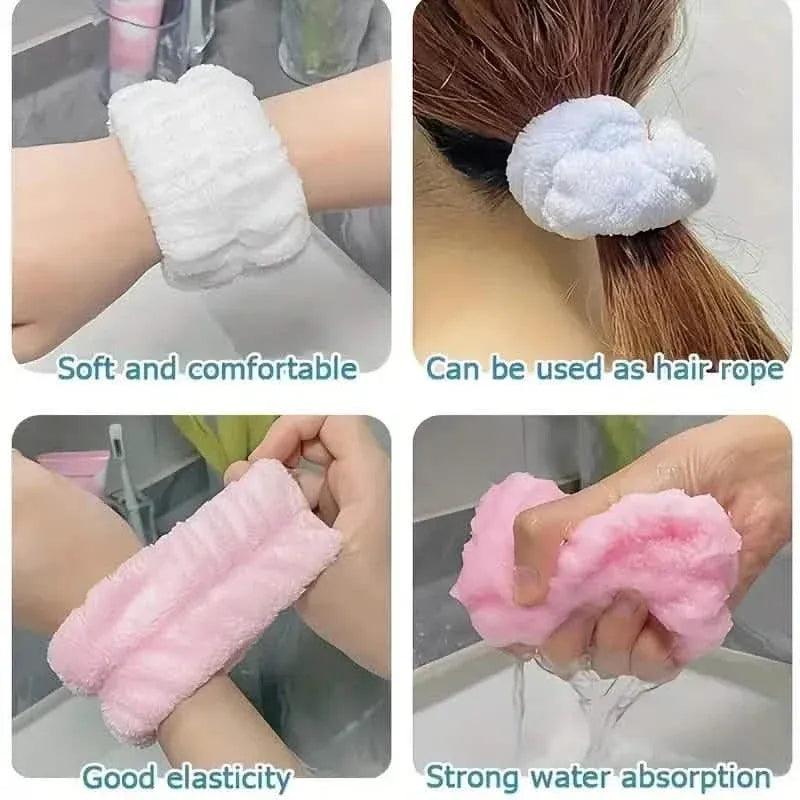 Face Washing Wrist With Sweat Wiping Bracelet Absorbing Sleeve - A-1 Thread Vault