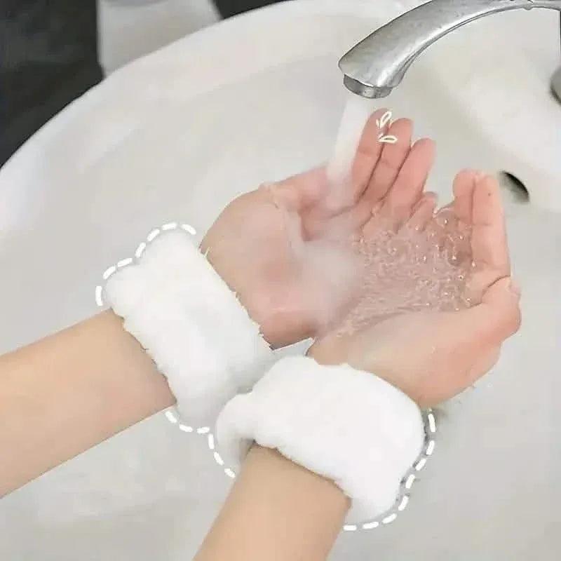Face Washing Wrist With Sweat Wiping Bracelet Absorbing Sleeve - A-1 Thread Vault