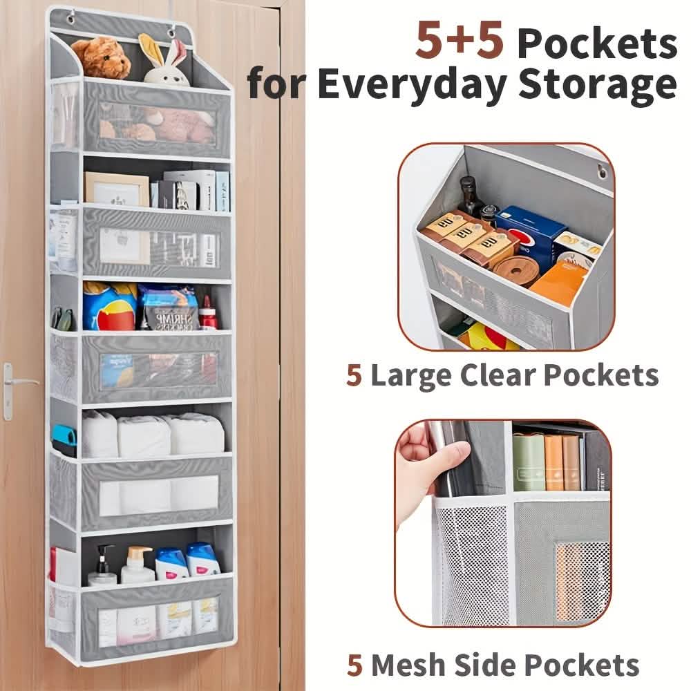 5-Tier Over-the-Door Storage Box Organizer - A-1 Thread Vault