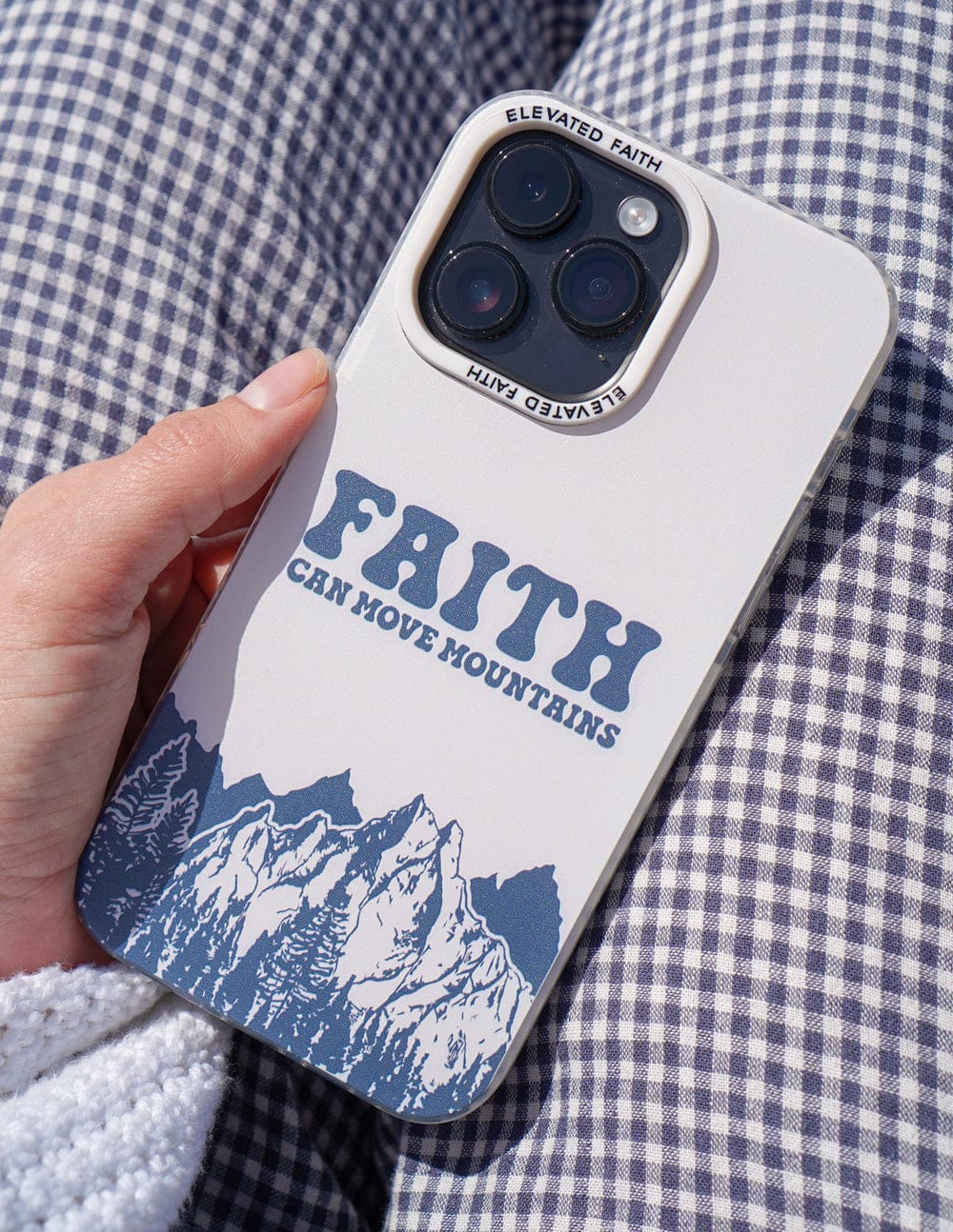 Faith Can Move Mountains Phone Case - A-1 Thread Vault