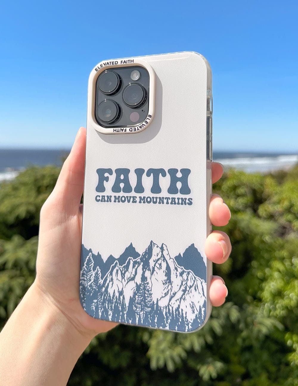 Faith Can Move Mountains Phone Case - A-1 Thread Vault