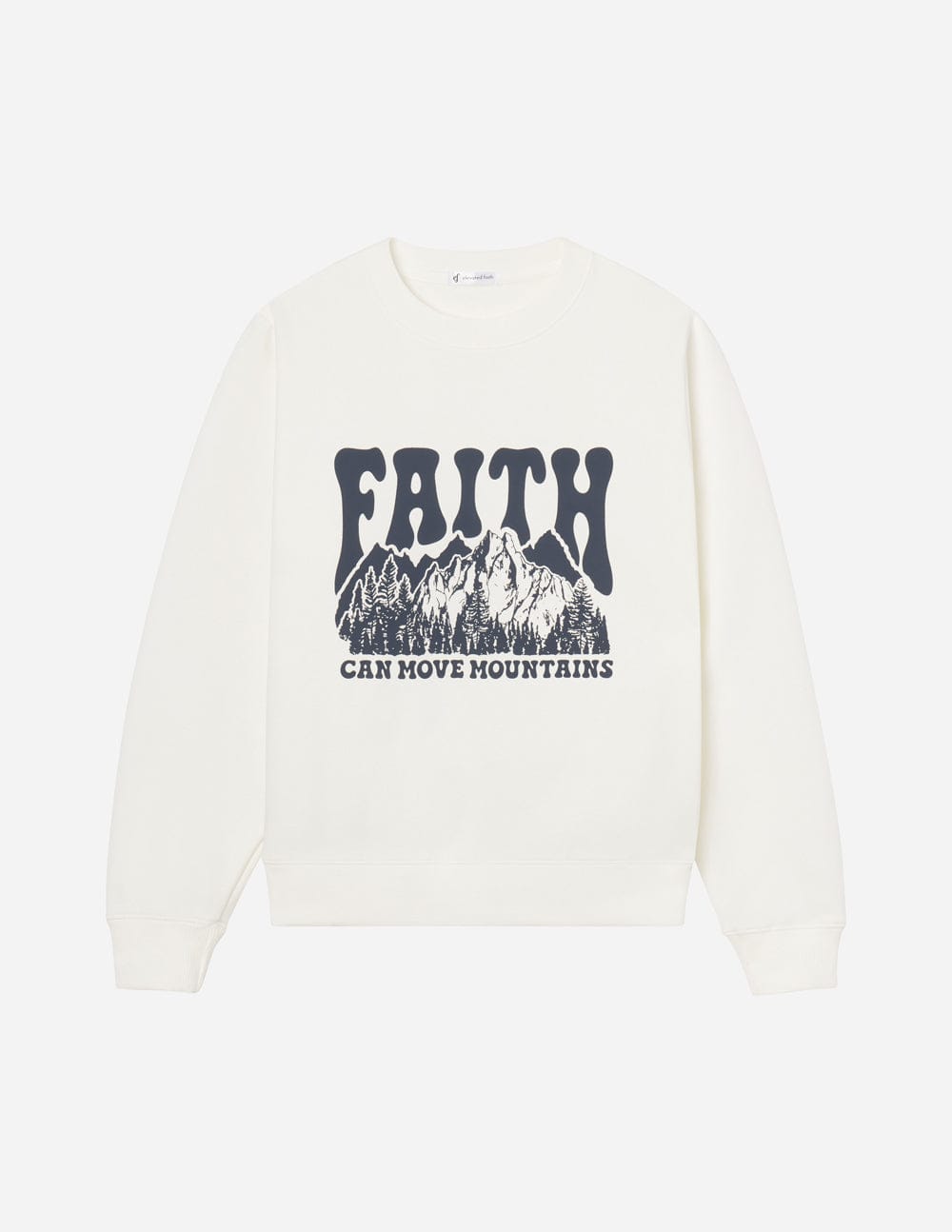 Faith Can Move Mountains Unisex Crewneck - A-1 Thread Vault