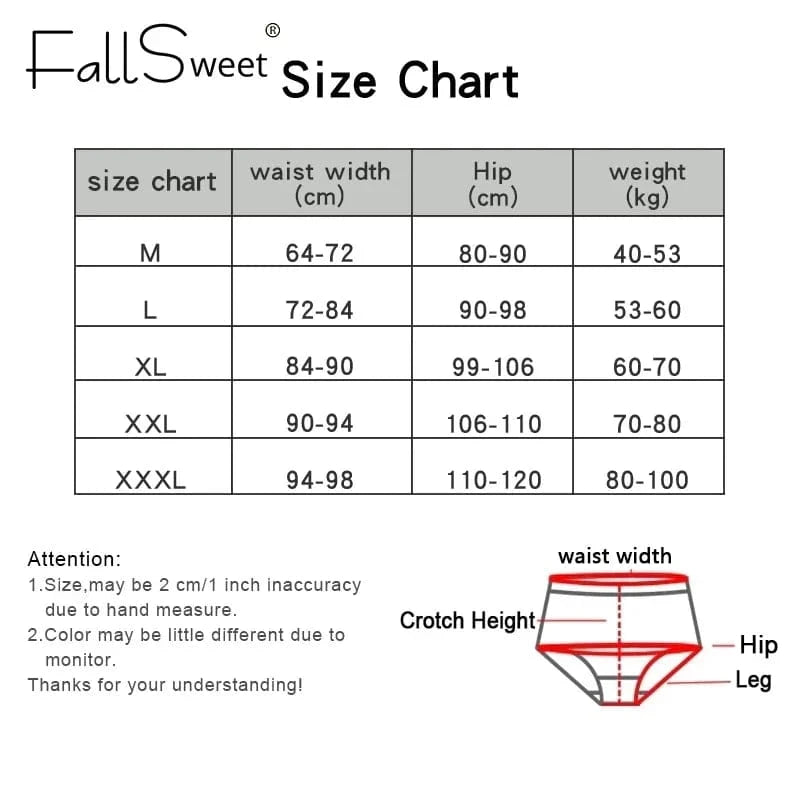 FallSweet 5PCS/set Women’s Cotton Panties Seamless Plus Size Briefs Solid Underwear Soft Breathable Underpants Female Lingerie - A-1 Thread Vault