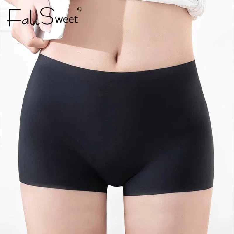 FallSweet 8PCS Anti-See-Through Ice Silk Breathable Seamless Panties for Woman Soft Breathable Underwear Sexy Female Lingerie - A-1 Thread Vault