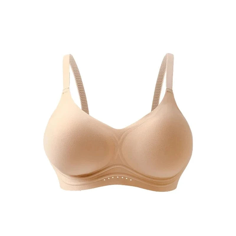 FallSweet Classical Red Plaid Push Up Bra for Women Seamless Wireless Bralette Female Invisible Brassiere Small Breasts Lingerie - A-1 Thread Vault