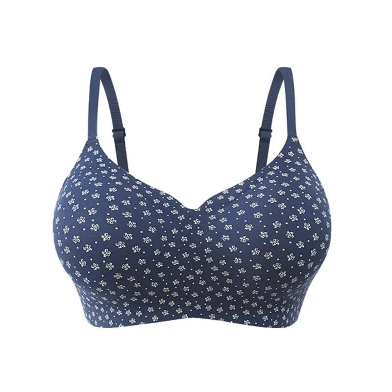 FallSweet Classical Red Plaid Push Up Bra for Women Seamless Wireless Bralette Female Invisible Brassiere Small Breasts Lingerie - A-1 Thread Vault