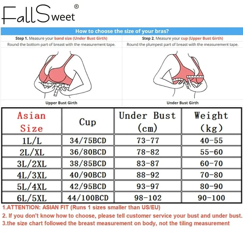FallSweet Seamless Ice Silk Push Up Bra for Women Wireless Lace Bralette Plus Size Brassiere Summer Comfort Underwear Lingerie - A-1 Thread Vault