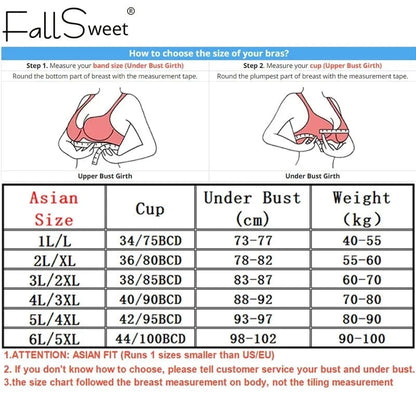 FallSweet Seamless Ice Silk Push Up Bra for Women Wireless Lace Bralette Plus Size Brassiere Summer Comfort Underwear Lingerie - A-1 Thread Vault