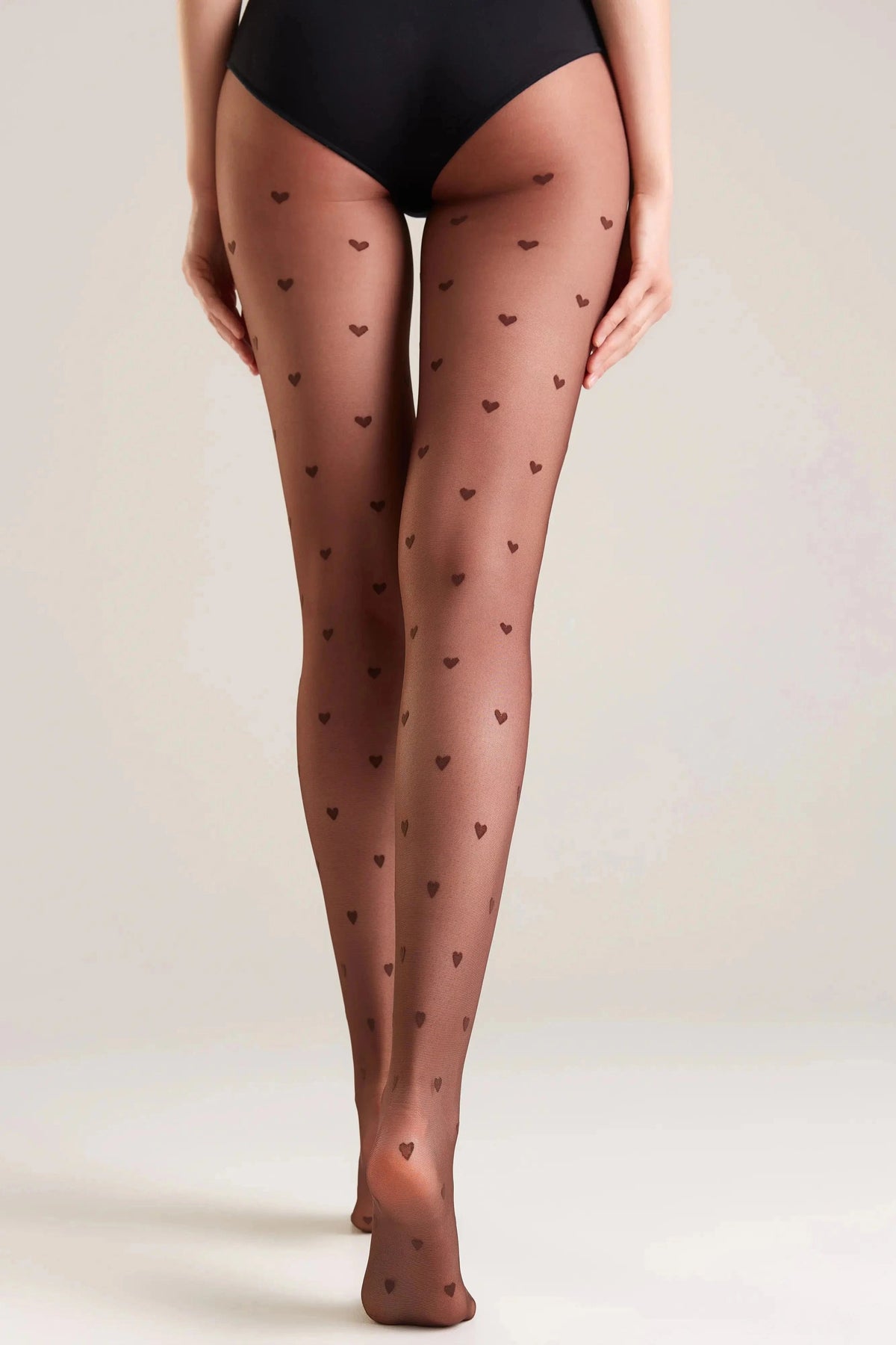 Fantasy Tights Conte Bonheur - Hearts Pattern - A-1 Thread Vault