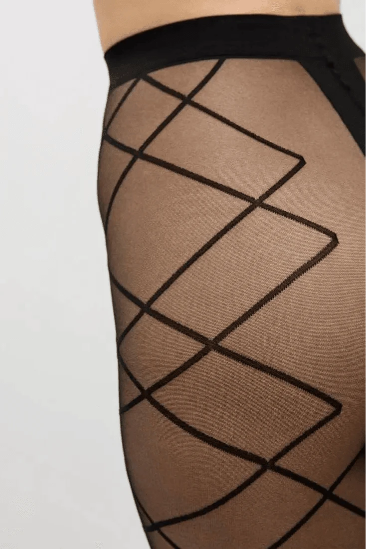 Fantasy Tights Conte Concept - Knee-highs with Diamonds - A-1 Thread Vault