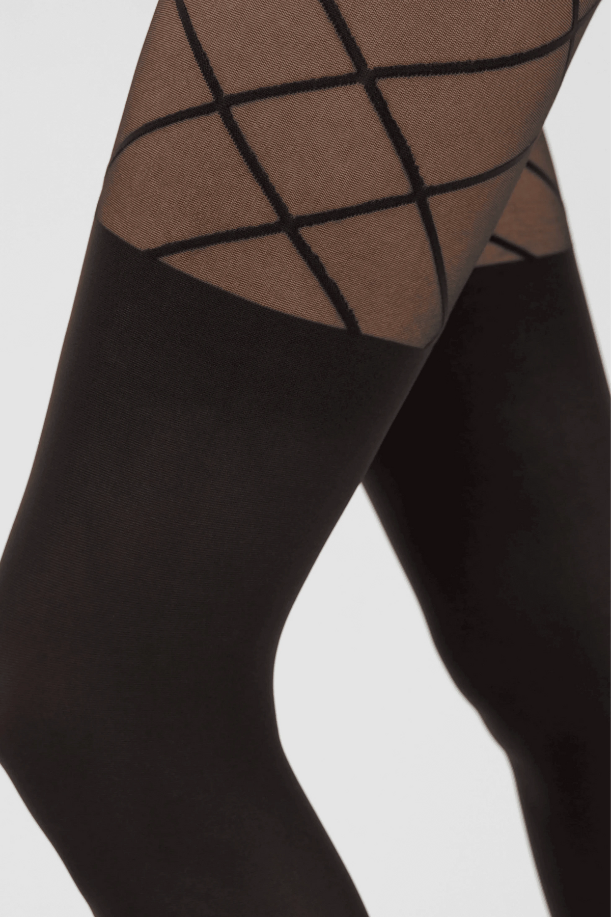 Fantasy Tights Conte Concept - Knee-highs with Diamonds - A-1 Thread Vault