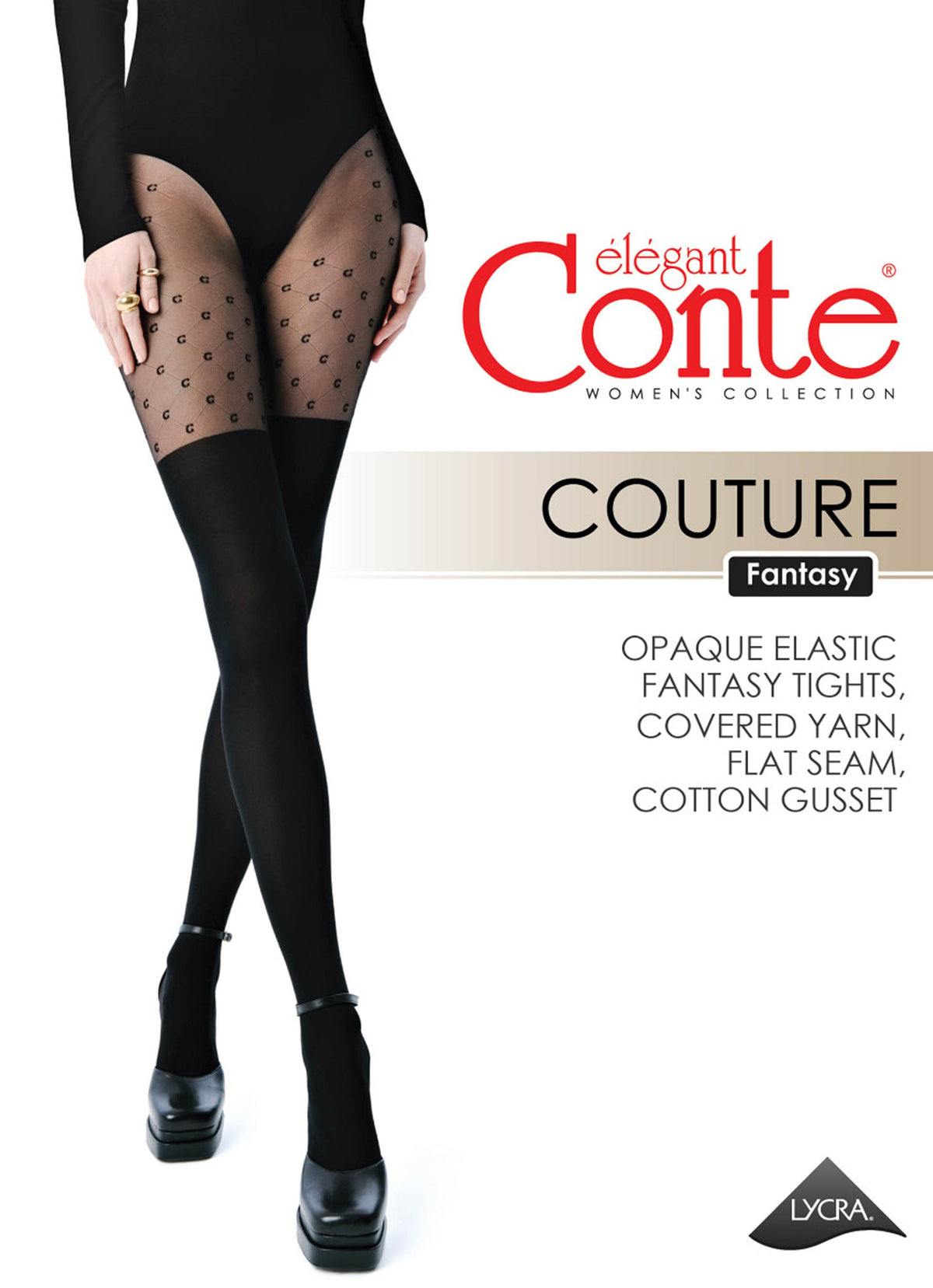 Fantasy Tights Conte Couture - Imitation Overknees - A-1 Thread Vault