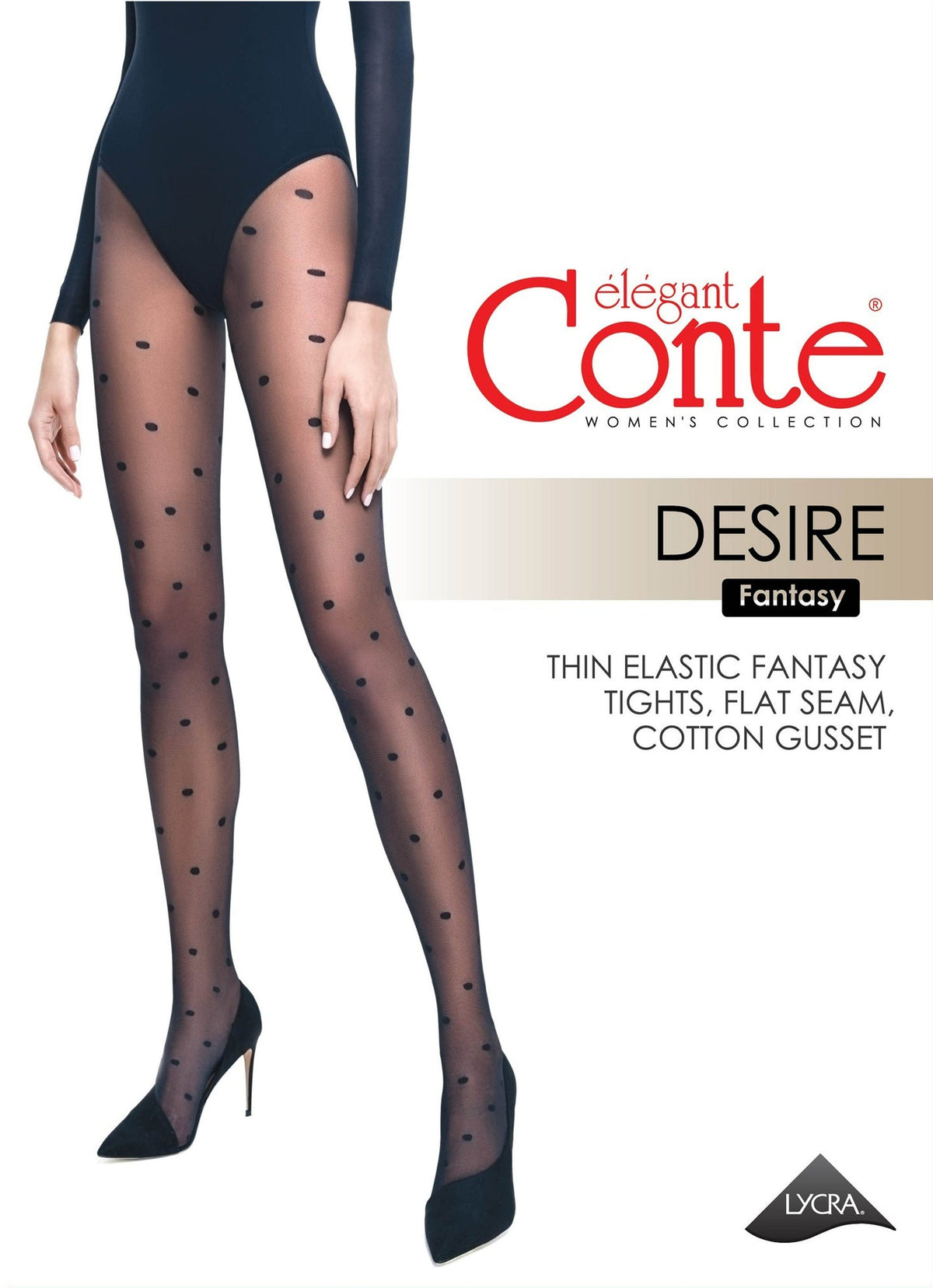 Fantasy Tights Conte Desire - Polka Dots - A-1 Thread Vault