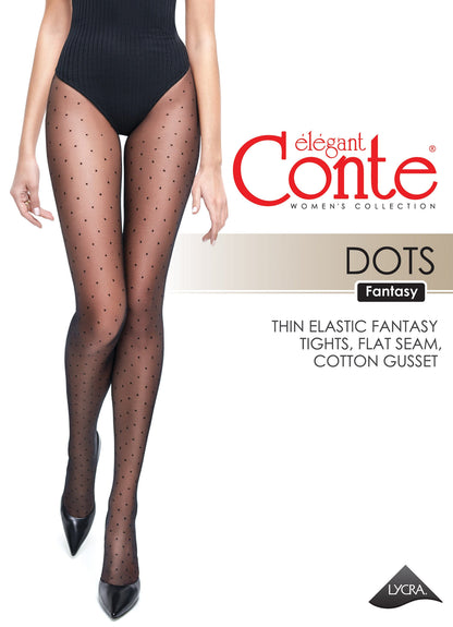 Fantasy Tights Conte Dots - Polka Dots - A-1 Thread Vault