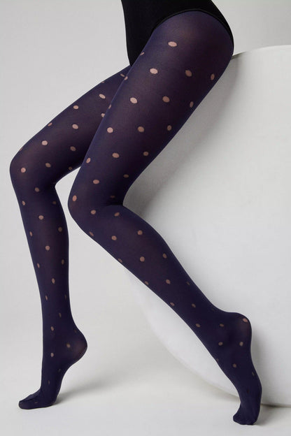 Fantasy Tights Conte Enjoy - Sheer Polka Dots - A-1 Thread Vault