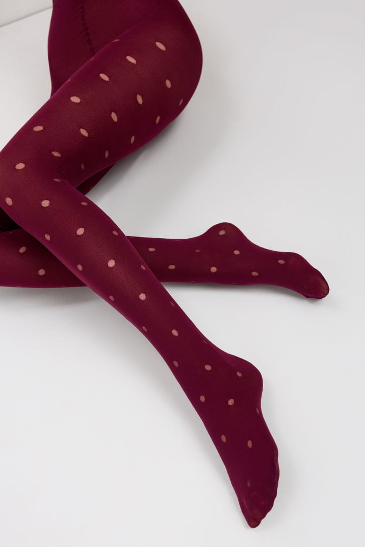 Fantasy Tights Conte Enjoy - Sheer Polka Dots - A-1 Thread Vault