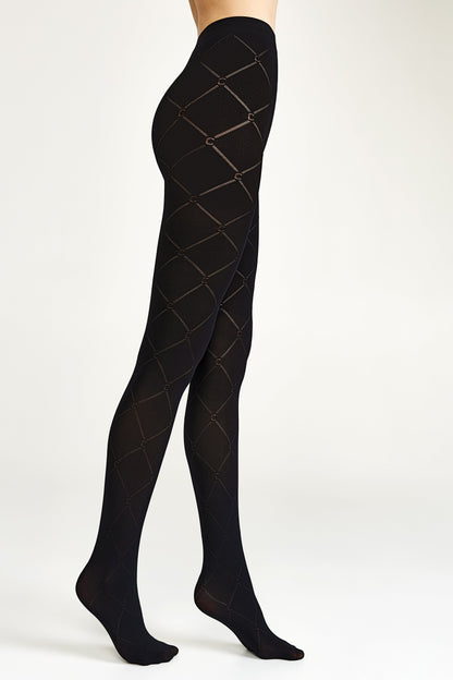 Fantasy Tights Conte History - Diamond Pattern - A-1 Thread Vault
