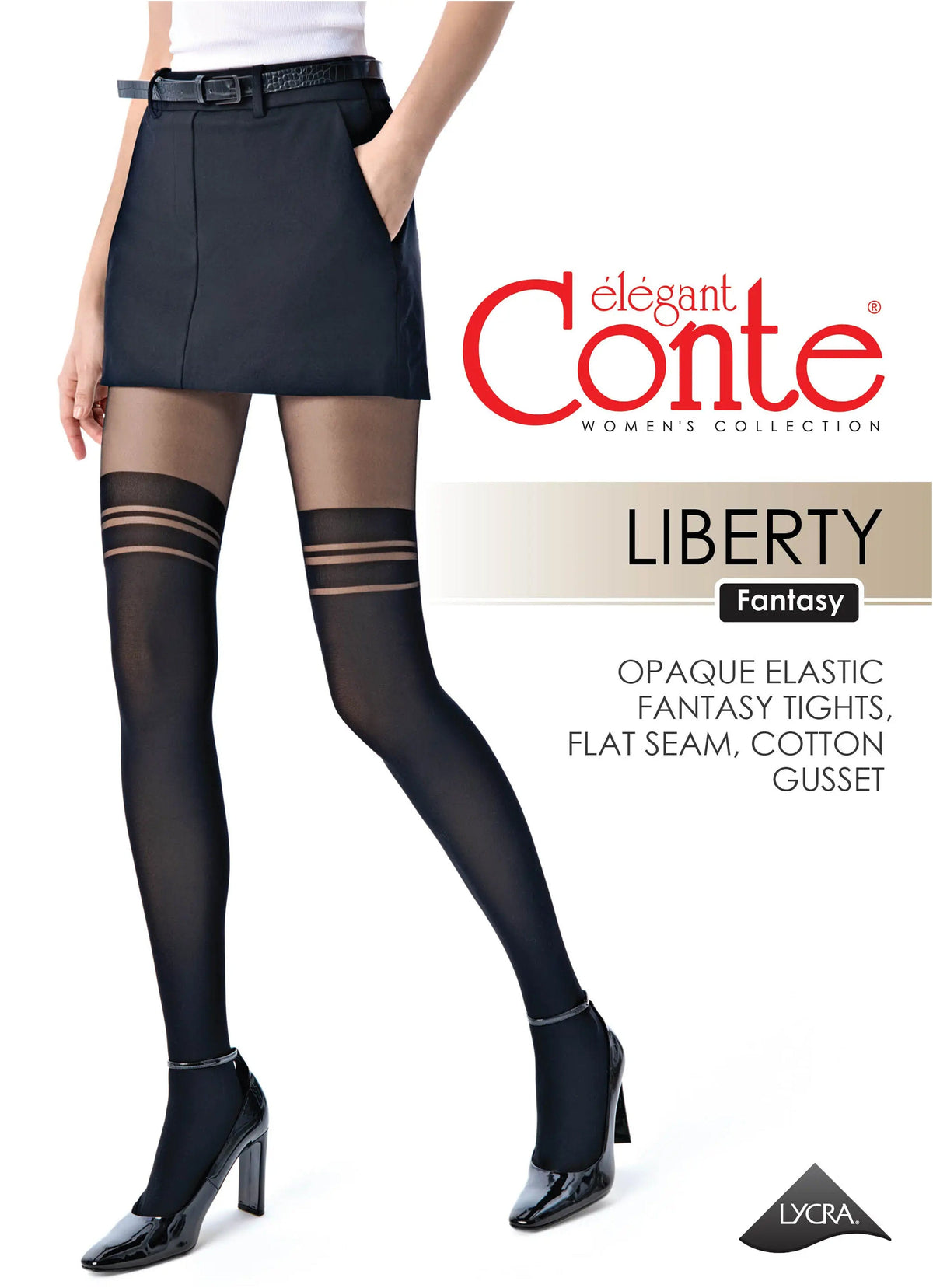 Fantasy Tights Conte Liberty - Imitation Overknees - A-1 Thread Vault