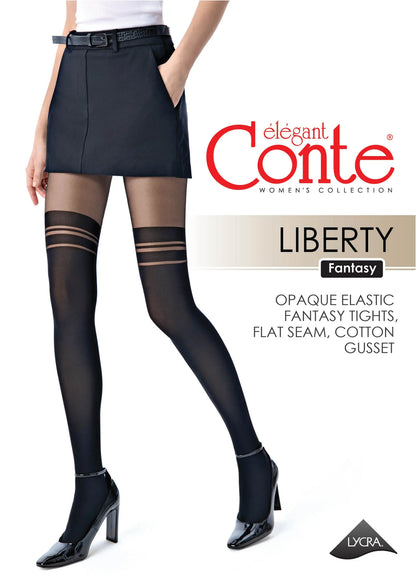 Fantasy Tights Conte Liberty - Imitation Overknees - A-1 Thread Vault
