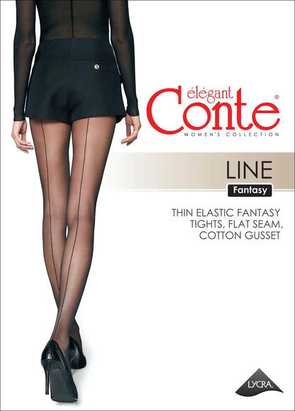 Fantasy Tights Conte Line - Back Seam - A-1 Thread Vault