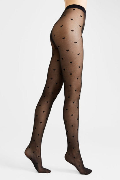 Fantasy Tights Conte Lovers - Diamonds and Hearts - A-1 Thread Vault