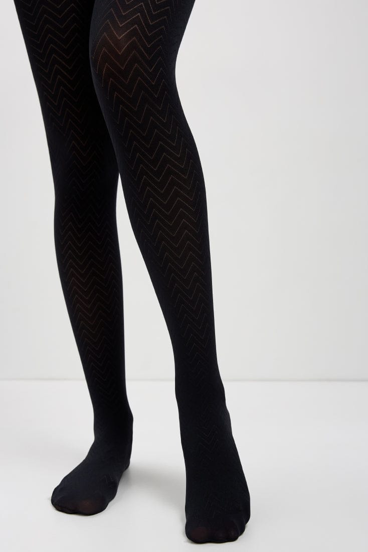 Fantasy Tights Conte Orient - Zigzag pattern - A-1 Thread Vault