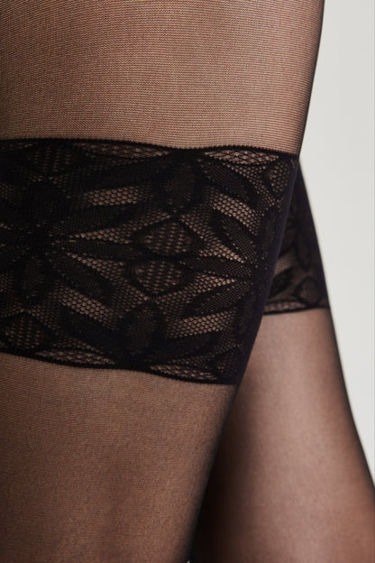 Fantasy Tights Conte Patricia - Imitation of Lace Stockings - A-1 Thread Vault
