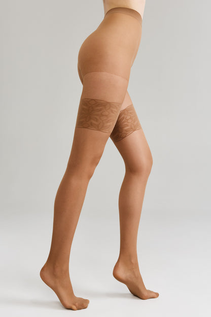 Fantasy Tights Conte Patricia - Imitation of Lace Stockings - A-1 Thread Vault