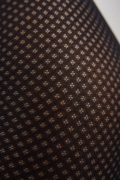 Fantasy Tights Conte Twist - Openwork Geometric Pattern "Diamonds" - A-1 Thread Vault