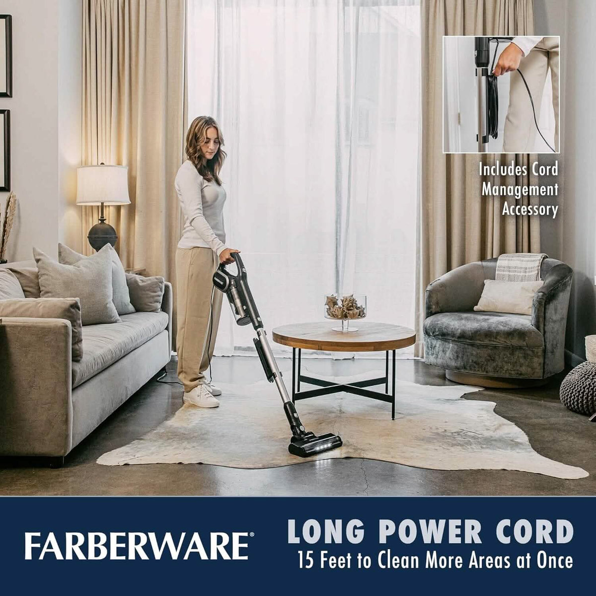 Farberware Classic Stick Vacuum Cleaner Converts to Handheld Vacuum - A-1 Thread Vault