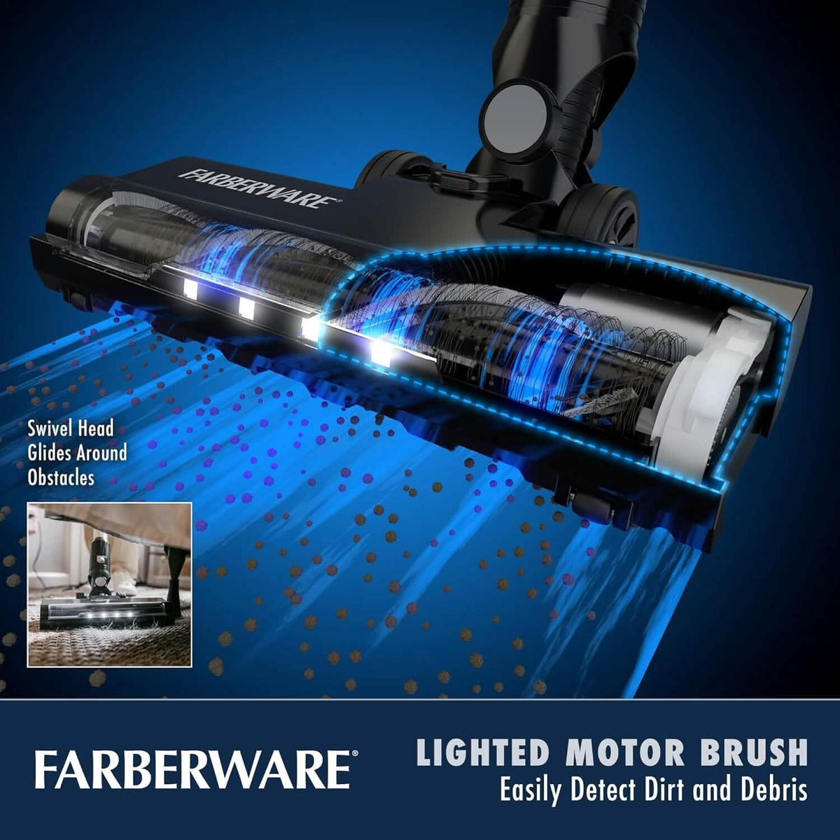 Farberware Classic Stick Vacuum Cleaner Converts to Handheld Vacuum - A-1 Thread Vault