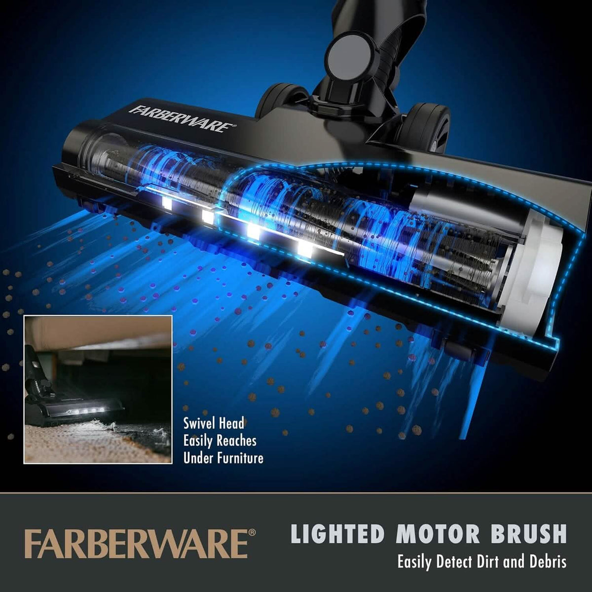 Farberware Cordless Elite Stick Vacuum Cleaner - A-1 Thread Vault