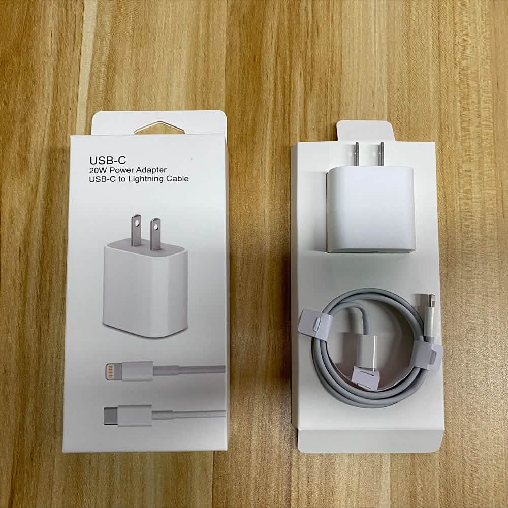 Fast USB-C to Lightning Cable and 20W Adapter - A-1 Thread Vault