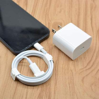 Fast USB-C to Lightning Cable and 20W Adapter - A-1 Thread Vault