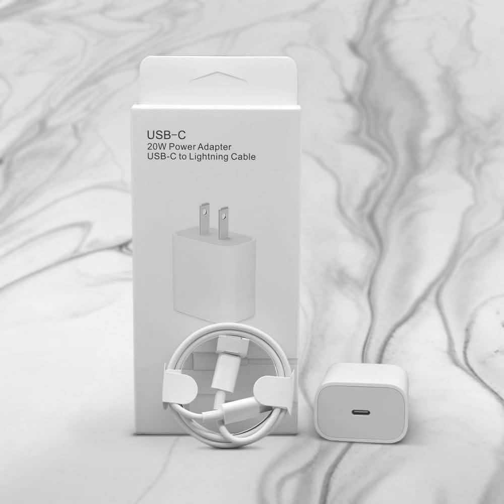 Fast USB-C to Lightning Cable and 20W Adapter - A-1 Thread Vault
