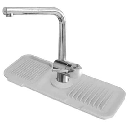 Faucet Splash Mat Sink Tray Water Drainage Pad Sponge Soap Holder - A-1 Thread Vault
