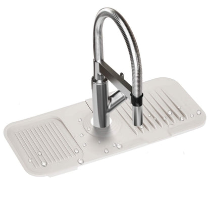 Faucet Splash Mat Sink Tray Water Drainage Pad Sponge Soap Holder - A-1 Thread Vault