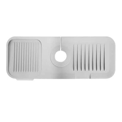 Faucet Splash Mat Sink Tray Water Drainage Pad Sponge Soap Holder - A-1 Thread Vault