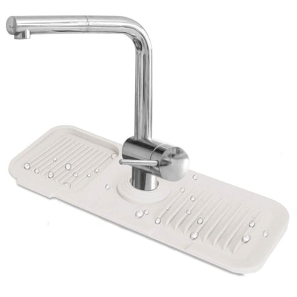 Faucet Splash Mat Sink Tray Water Drainage Pad Sponge Soap Holder - A-1 Thread Vault