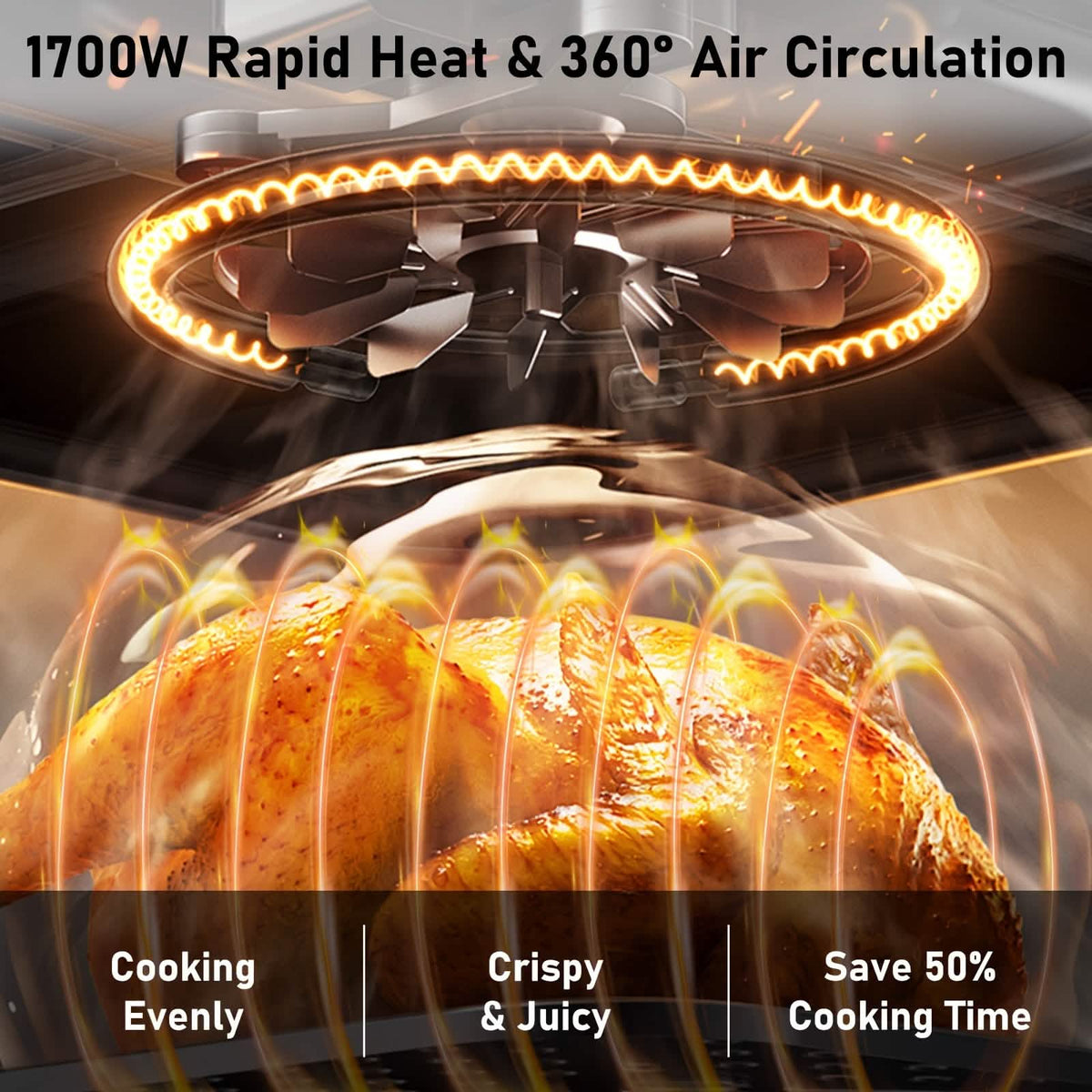 12QT 12-in-1 Smart Air Fryer Oven - A-1 Thread Vault