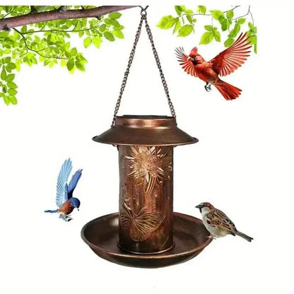 Feeder Exterior Solar Powered Lights Exterior Hanging Solar Powered Lights - A-1 Thread Vault