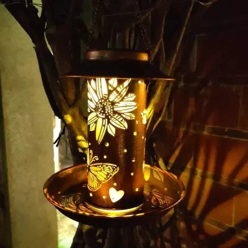Feeder Exterior Solar Powered Lights Exterior Hanging Solar Powered Lights - A-1 Thread Vault