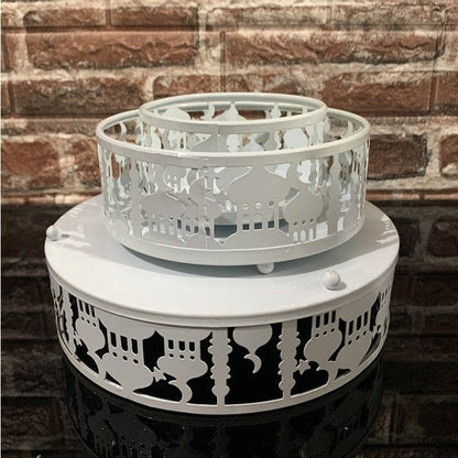 Festive Ramadan Iron Tray Candy Box 3-Piece Set (MAC382) - A-1 Thread Vault
