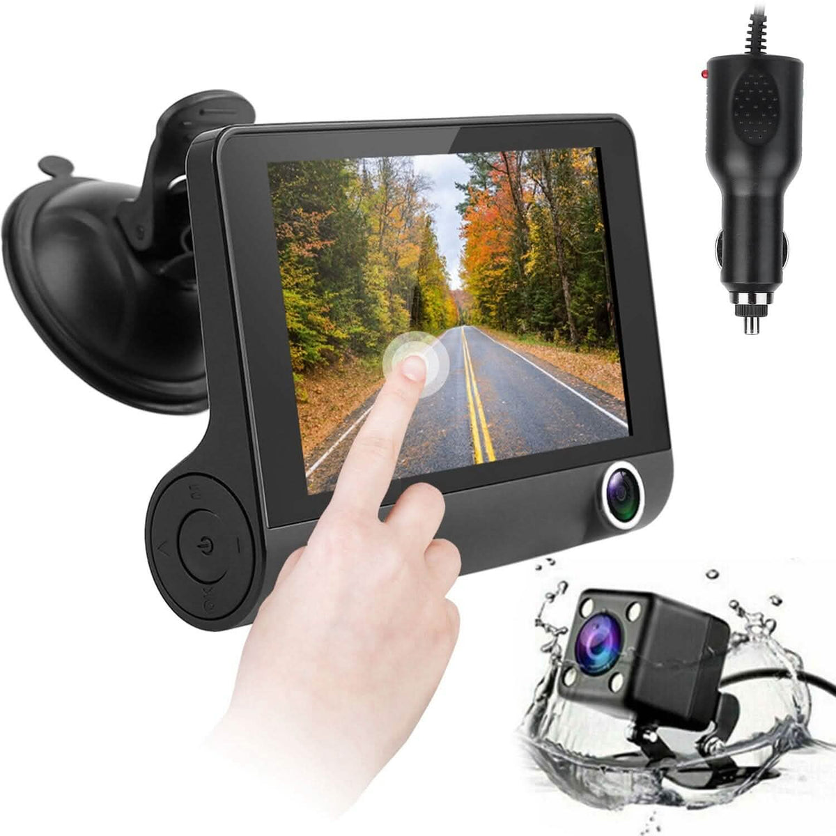 FHD 1080P Touchscreen Car DVR Dash Camera - A-1 Thread Vault