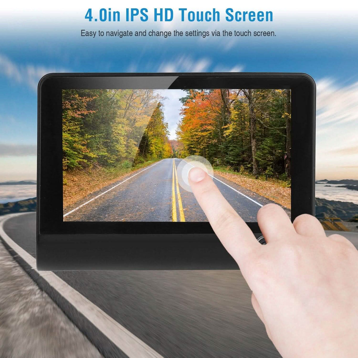 FHD 1080P Touchscreen Car DVR Dash Camera - A-1 Thread Vault