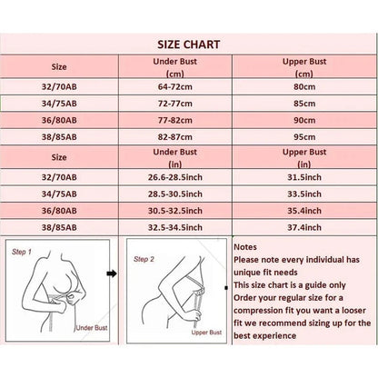 FINETOO Front Closure Sexy Push Up Bra Women Invisible Bras Underwear Lingerie For Female Brassiere Strapless Seamless Bralette - A-1 Thread Vault