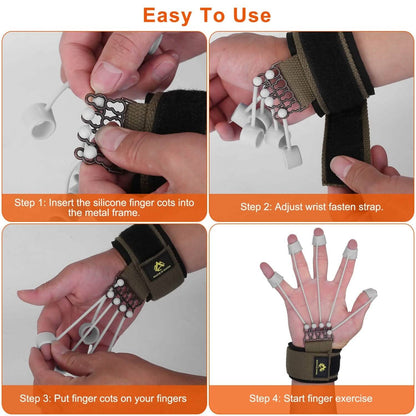 Finger Exerciser Hand Grip Strength Trainer - A-1 Thread Vault